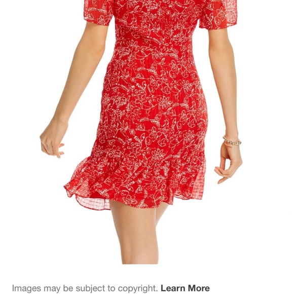 Parker Krislyn Dress In Red - Picture 3 of 3